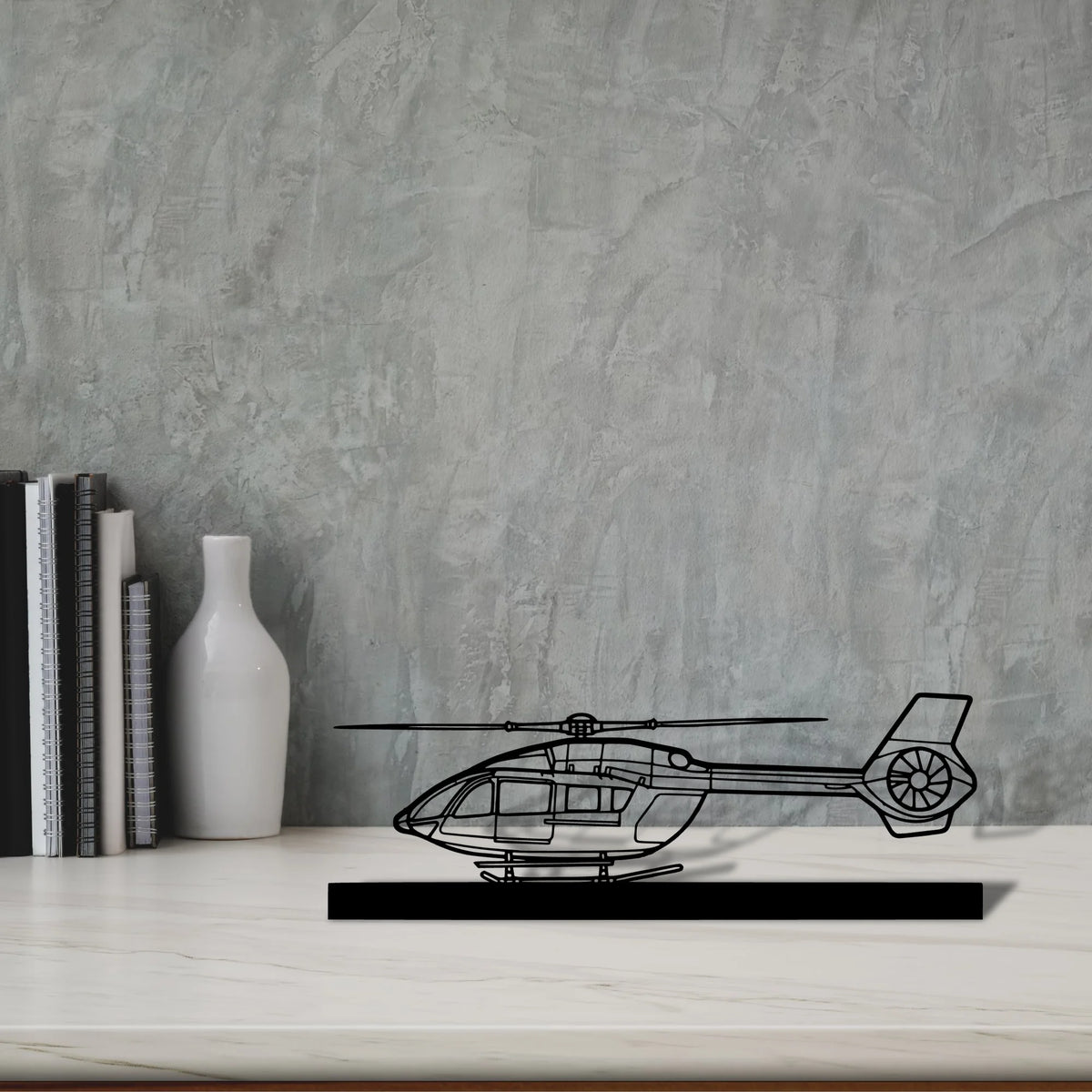 h145-4 Silhouette Metal Art Stand - Tinvibe