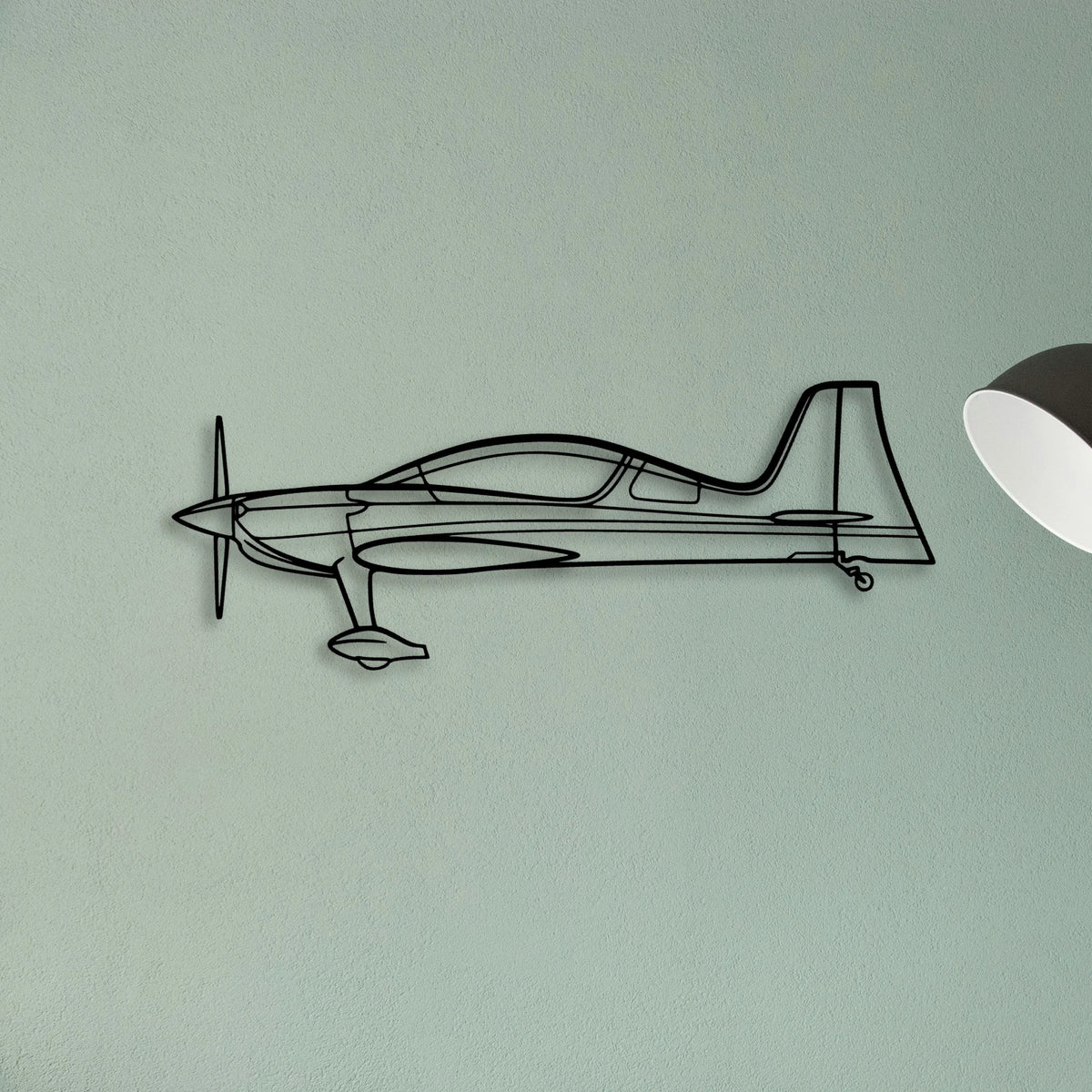 Harrier GR7 Classic Aircraft Silhouette Metal Wall Art - Tinvibe