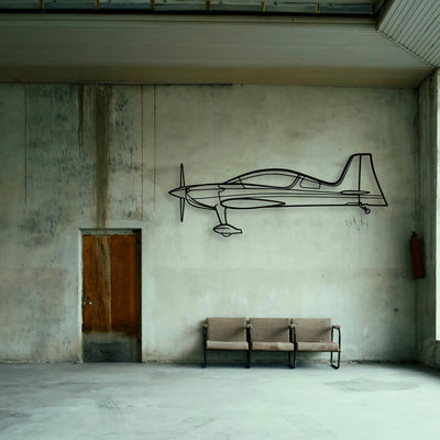 Harrier GR7 Classic Aircraft Silhouette Metal Wall Art - Tinvibe