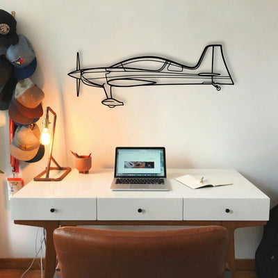 Harrier GR7 Classic Aircraft Silhouette Metal Wall Art - Tinvibe