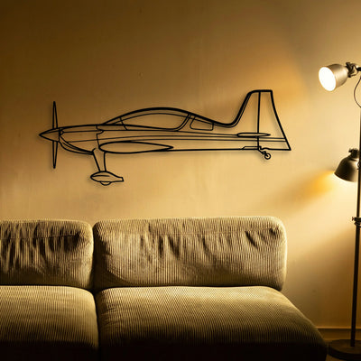 Harrier GR7 Classic Aircraft Silhouette Metal Wall Art - Tinvibe