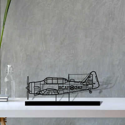 harvard-2 Silhouette Metal Art Stand - Tinvibe