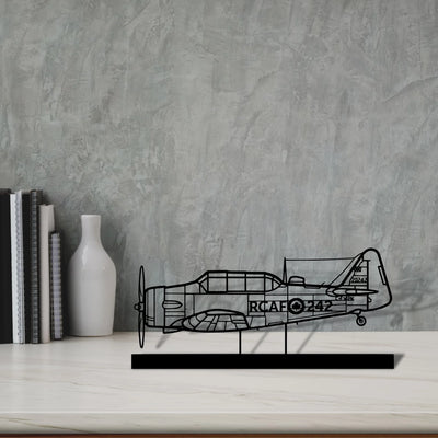 harvard-2 Silhouette Metal Art Stand - Tinvibe