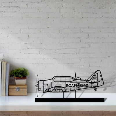 harvard Silhouette Metal Art Stand - Tinvibe