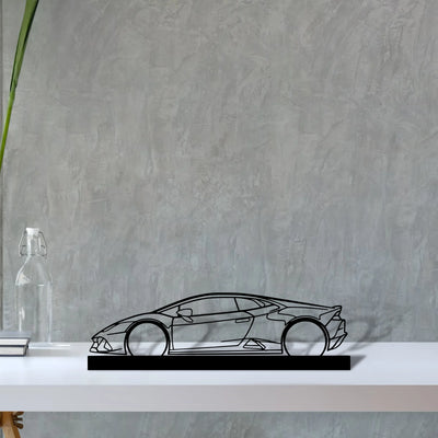 huracan Silhouette Metal Art Stand - Tinvibe
