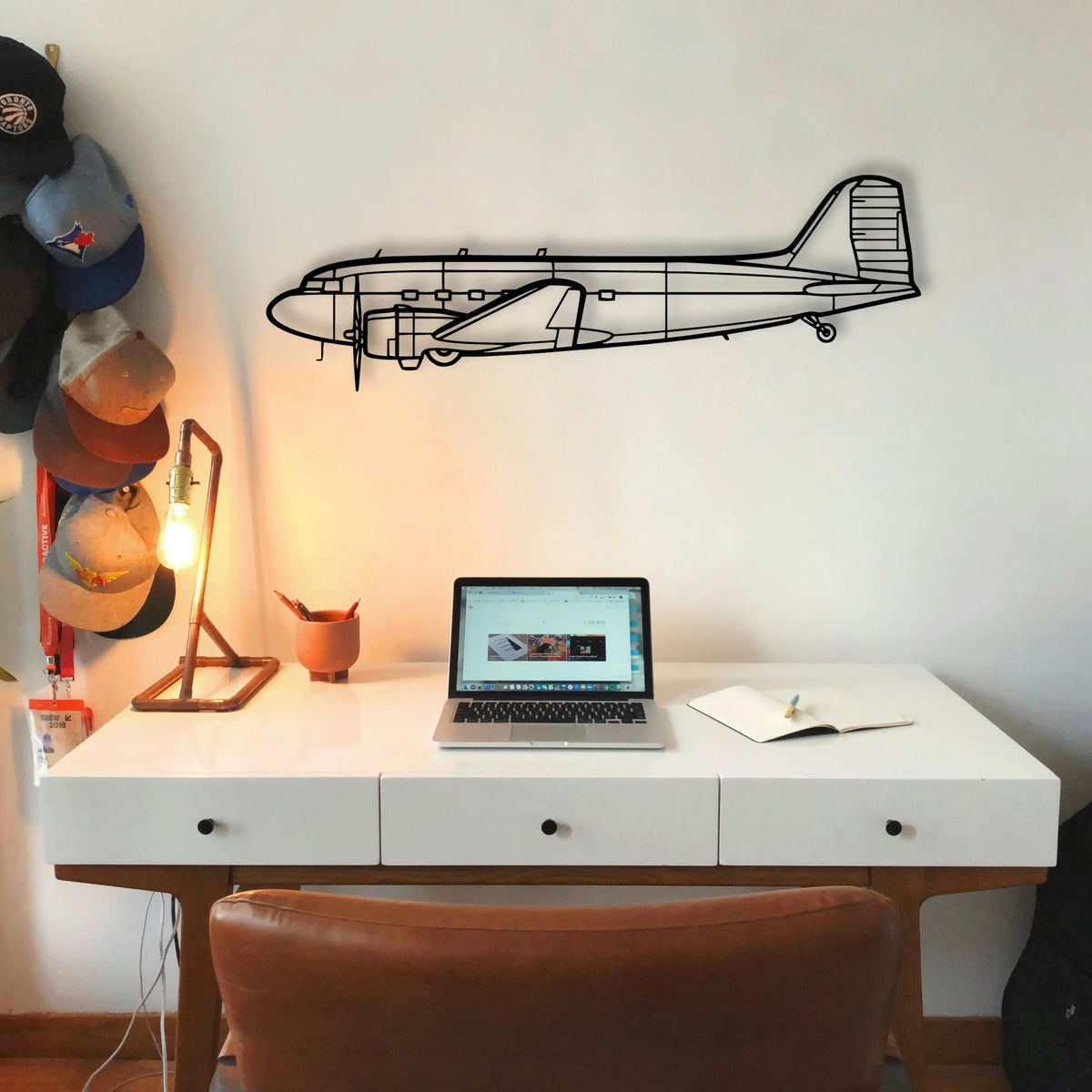 Kc 135R Stratotanker Classic Aircraft Silhouette Metal Wall Art - Tinvibe