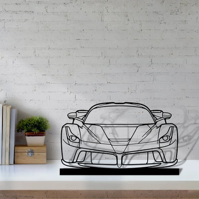 la Silhouette Metal Art Stand - Tinvibe