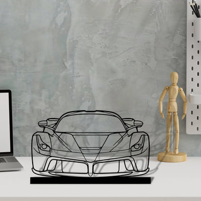 la Silhouette Metal Art Stand - Tinvibe
