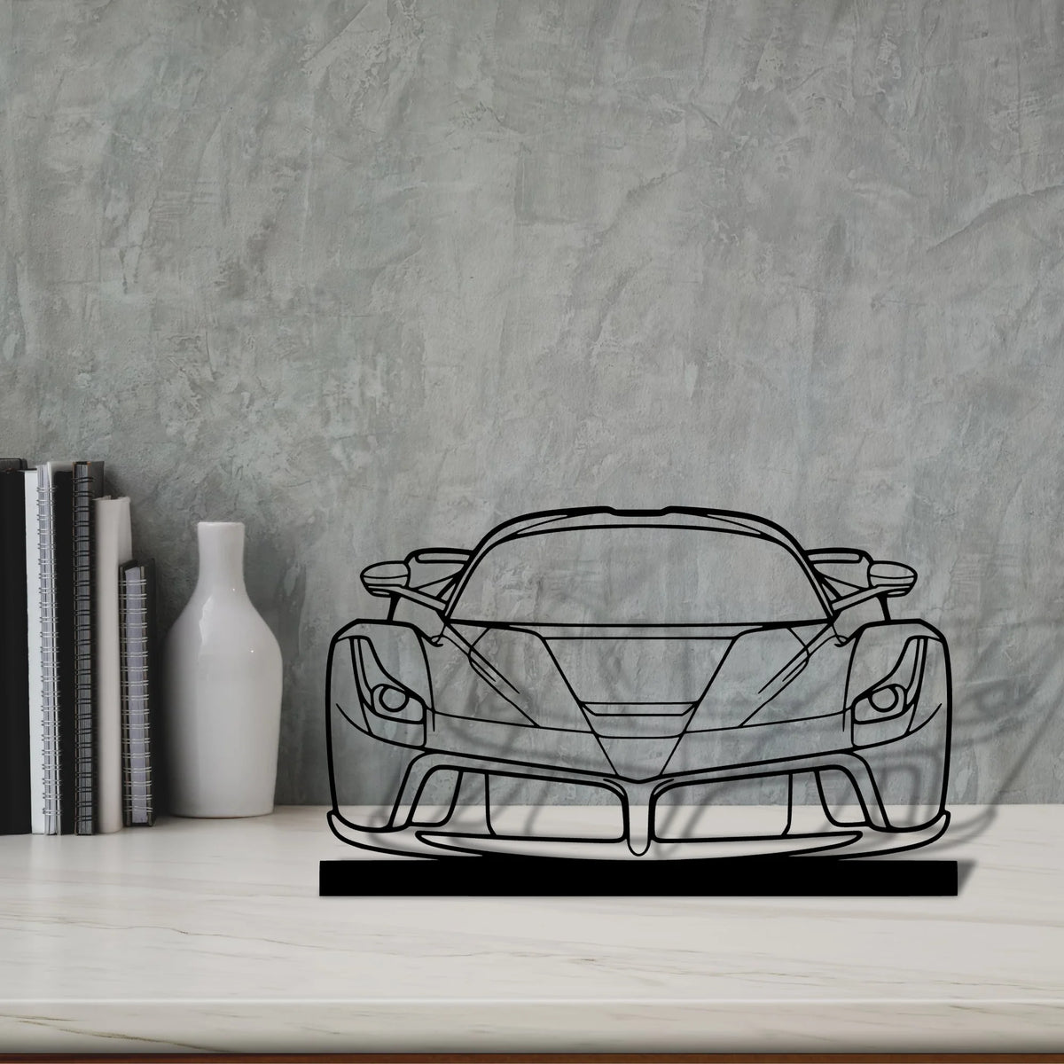 laferrari Silhouette Metal Art Stand - Tinvibe