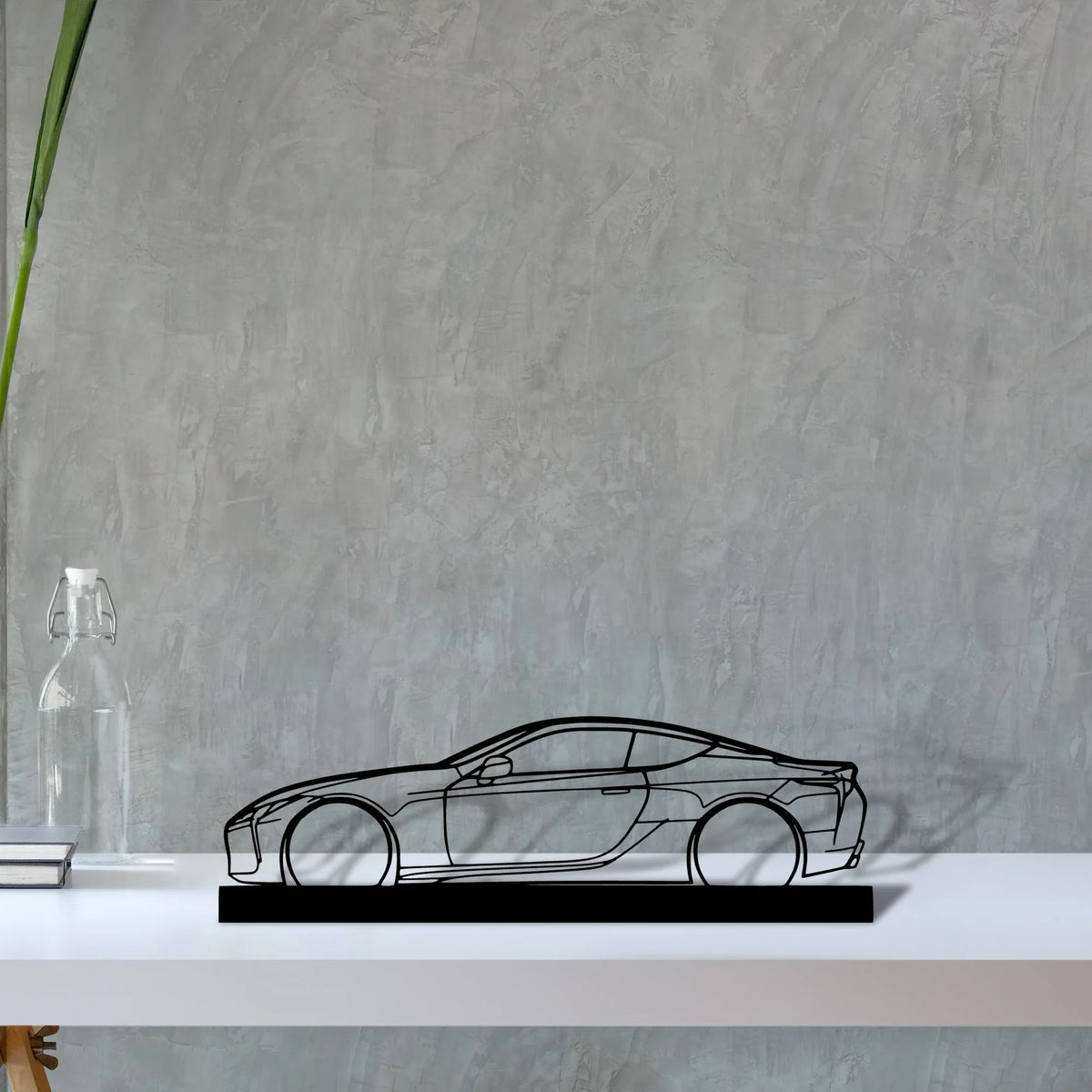 lc Silhouette Metal Art Stand - Tinvibe