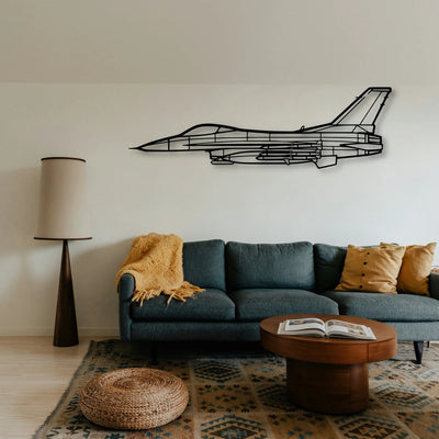 Lgm 35 Sentinel Classic Aircraft Silhouette Metal Wall Art - Tinvibe