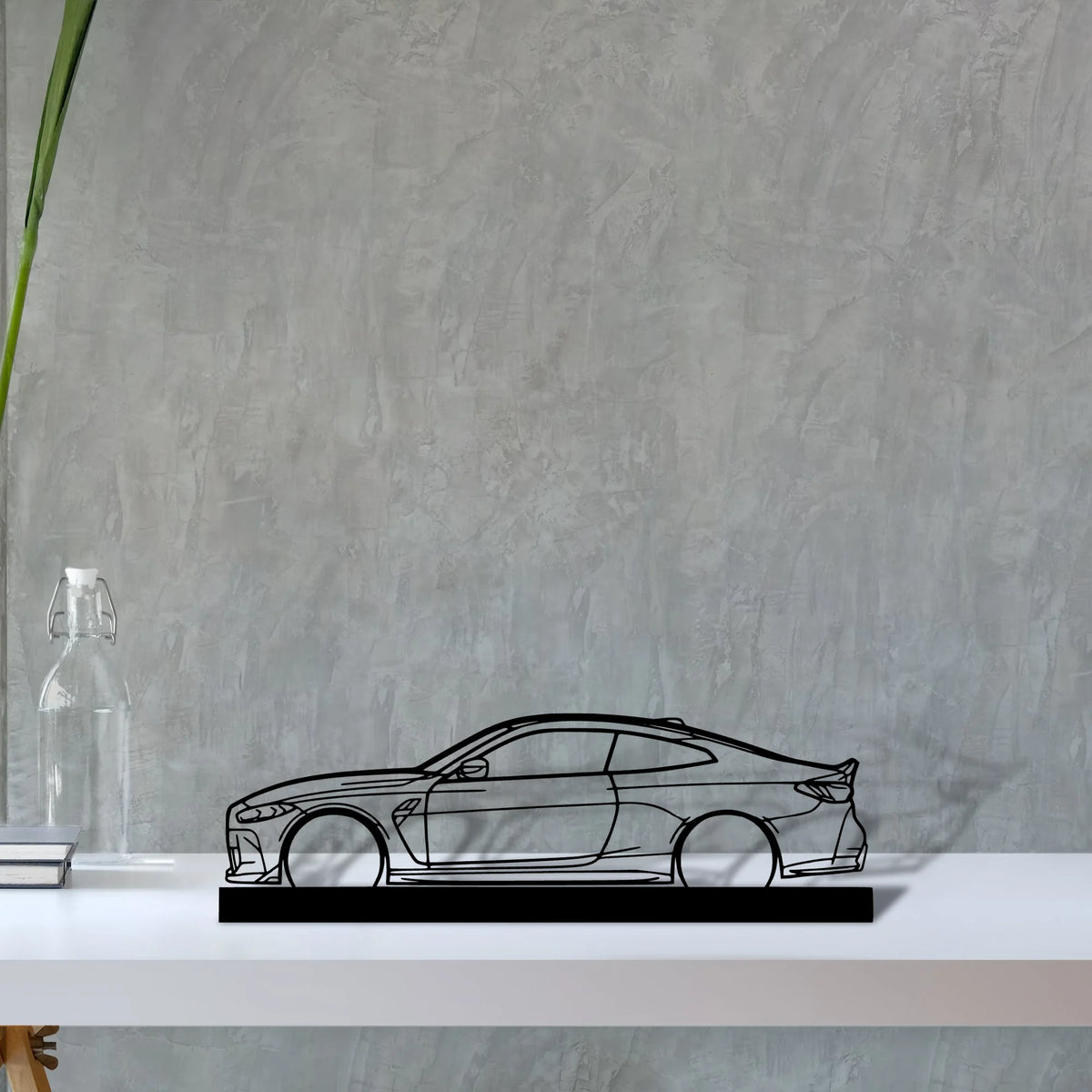 m4-csl-g82 Silhouette Metal Art Stand - Tinvibe