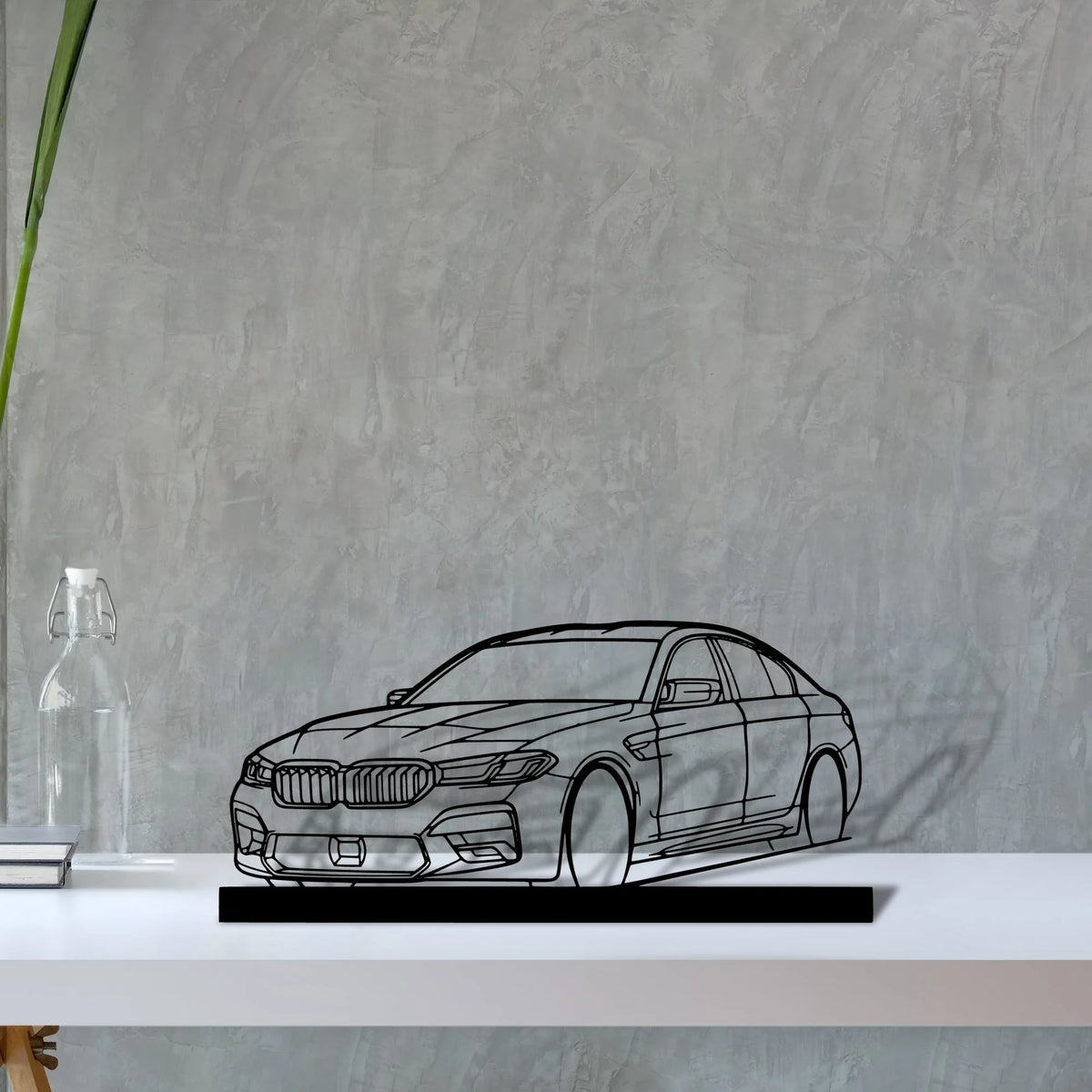 m5-comp-2023 Silhouette Metal Art Stand - Tinvibe