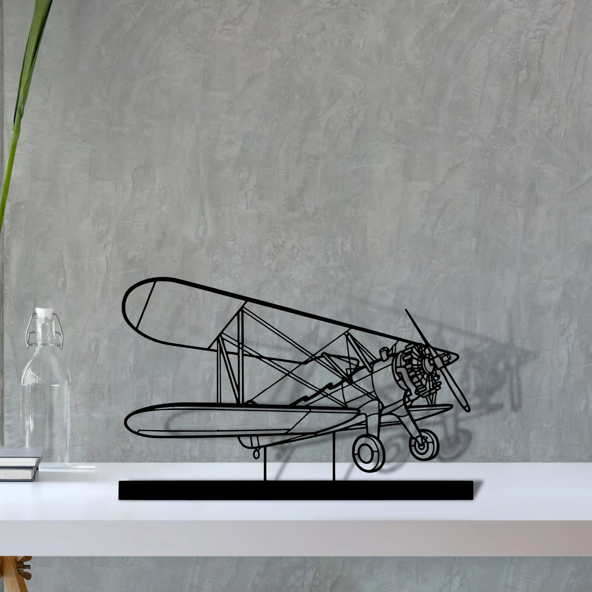 model-75-2 Silhouette Metal Art Stand - Tinvibe