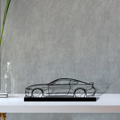 mustang-gt-s550-2 Silhouette Metal Art Stand - Tinvibe