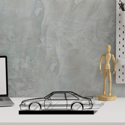 mustang-saleen Silhouette Metal Art Stand - Tinvibe