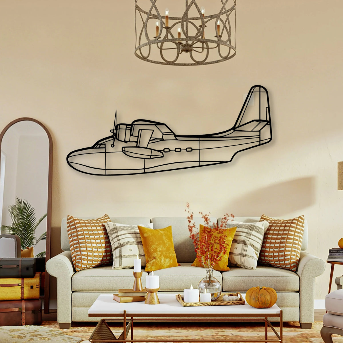 Mv 22 Osprey Classic Aircraft Silhouette Metal Wall Art - Tinvibe