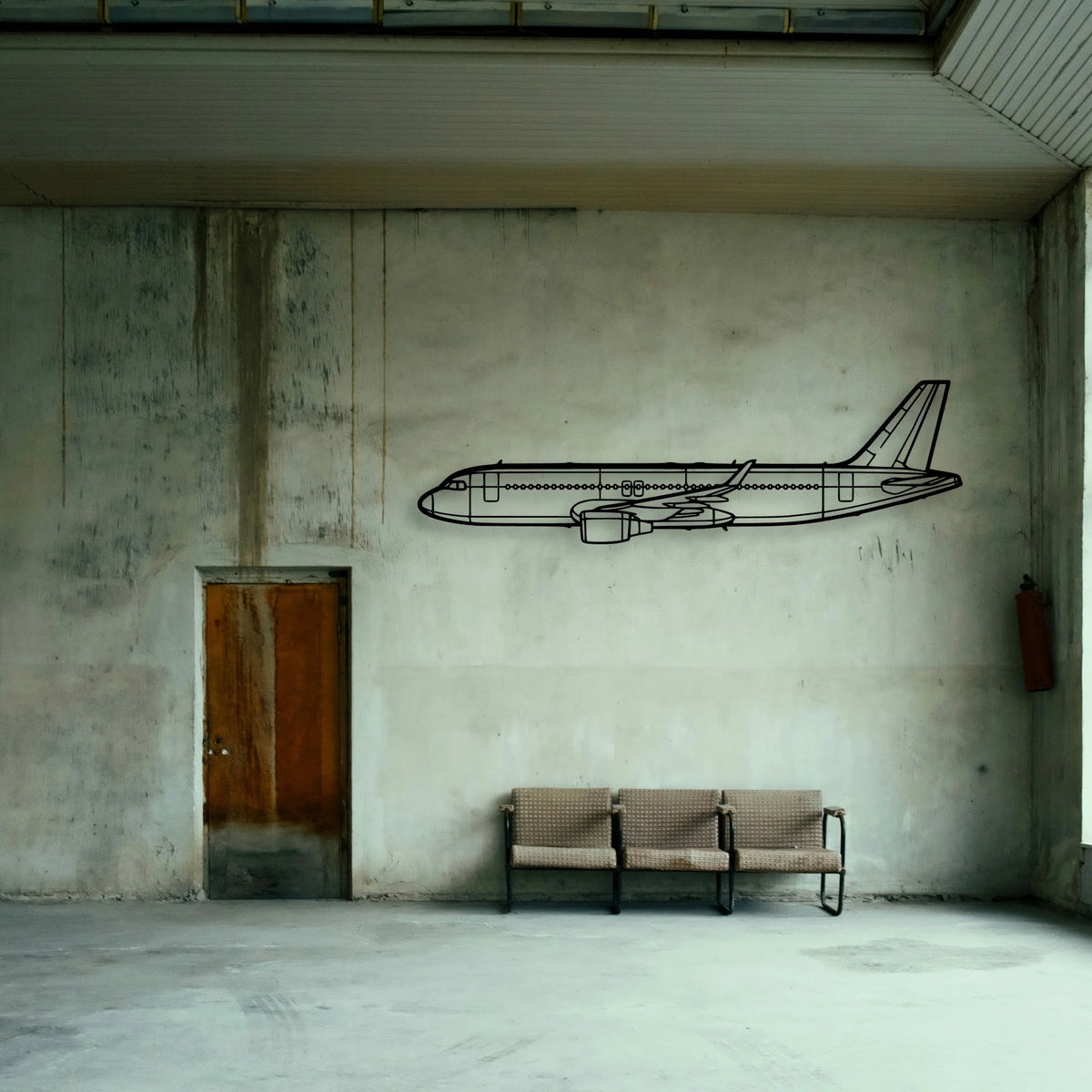 NH90 Nfh Classic Aircraft Silhouette Metal Wall Art - Tinvibe