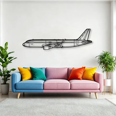NH90 Nfh Classic Aircraft Silhouette Metal Wall Art - Tinvibe