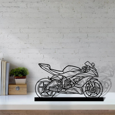 ninja-xr6-636-2016 Silhouette Metal Art Stand - Tinvibe