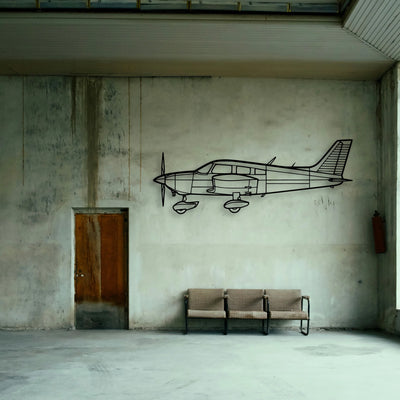 P 3C Orion Classic Aircraft Silhouette Metal Wall Art - Tinvibe