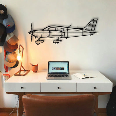 P 3C Orion Classic Aircraft Silhouette Metal Wall Art - Tinvibe