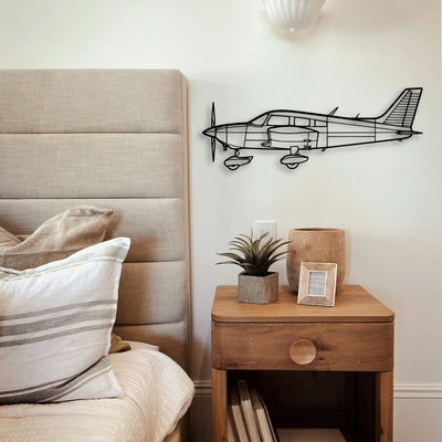 P 3C Orion Classic Aircraft Silhouette Metal Wall Art - Tinvibe