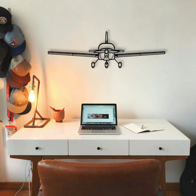 Pc 6 B2 H2 Turbo Porter Classic Aircraft Silhouette Metal Wall Art - Tinvibe