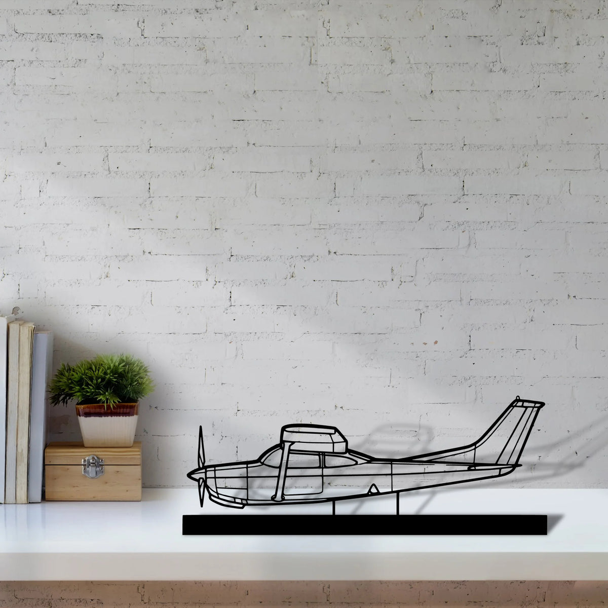 r182-2 Silhouette Metal Art Stand - Tinvibe