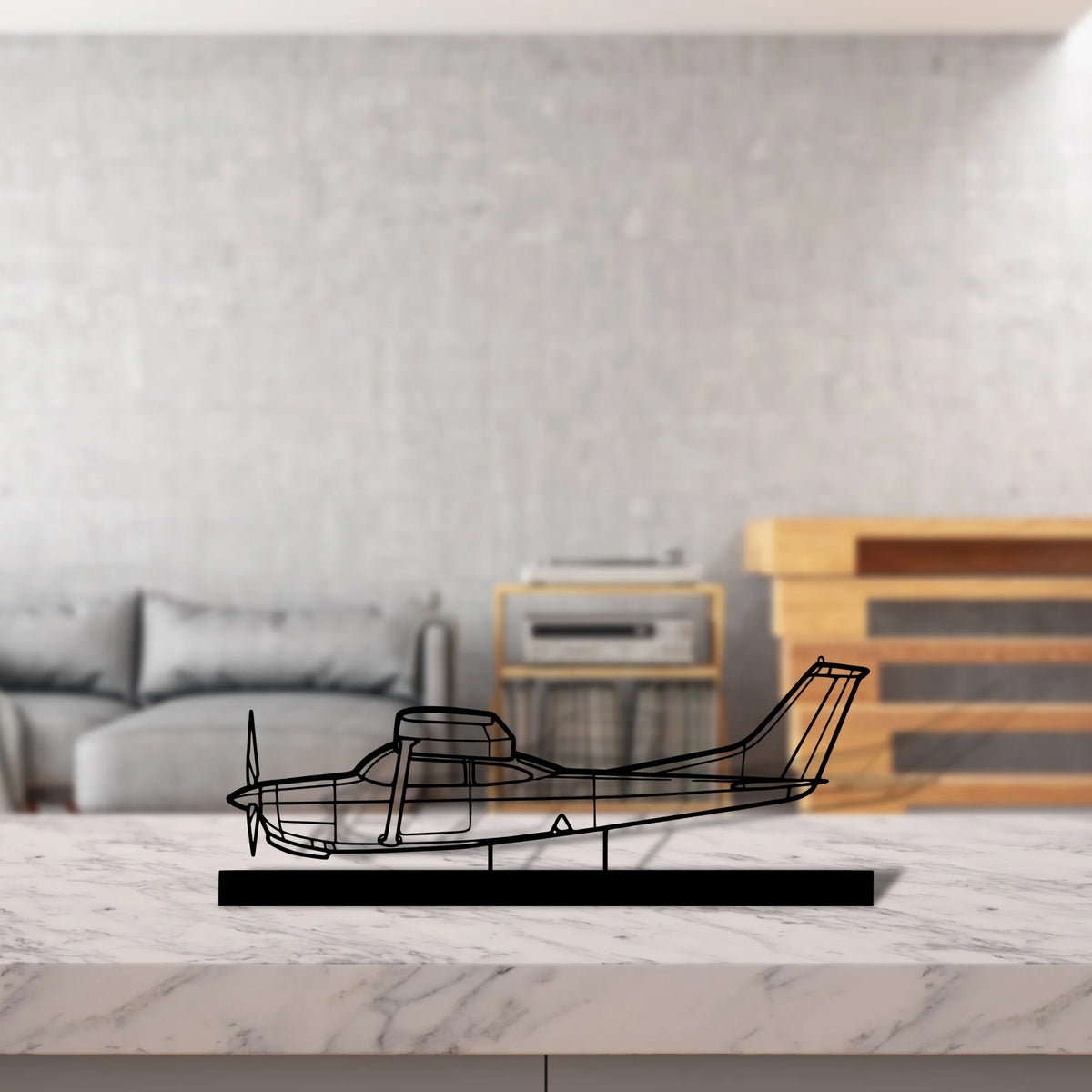 r182-2 Silhouette Metal Art Stand - Tinvibe