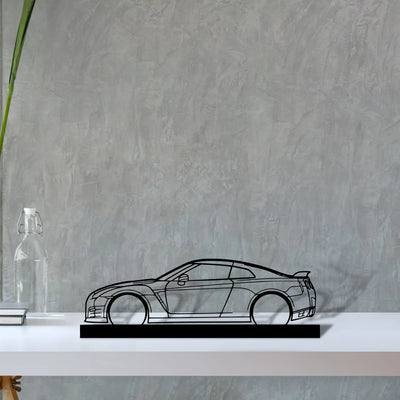 r35-gtr-2012 Silhouette Metal Art Stand - Tinvibe