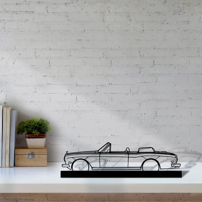 royce-corniche-convertible-1981 Silhouette Metal Art Stand - Tinvibe
