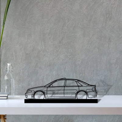 rs4-b5-sedan Silhouette Metal Art Stand - Tinvibe