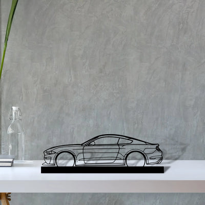 sm-edition-mustang Silhouette Metal Art Stand - Tinvibe