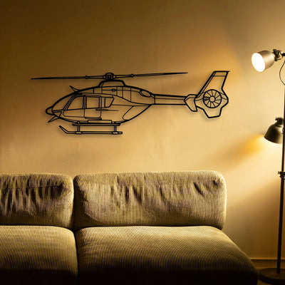 Stol Ch 750 Classic Aircraft Silhouette Metal Wall Art - Tinvibe