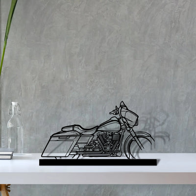 street-glide-2014 Silhouette Metal Art Stand - Tinvibe