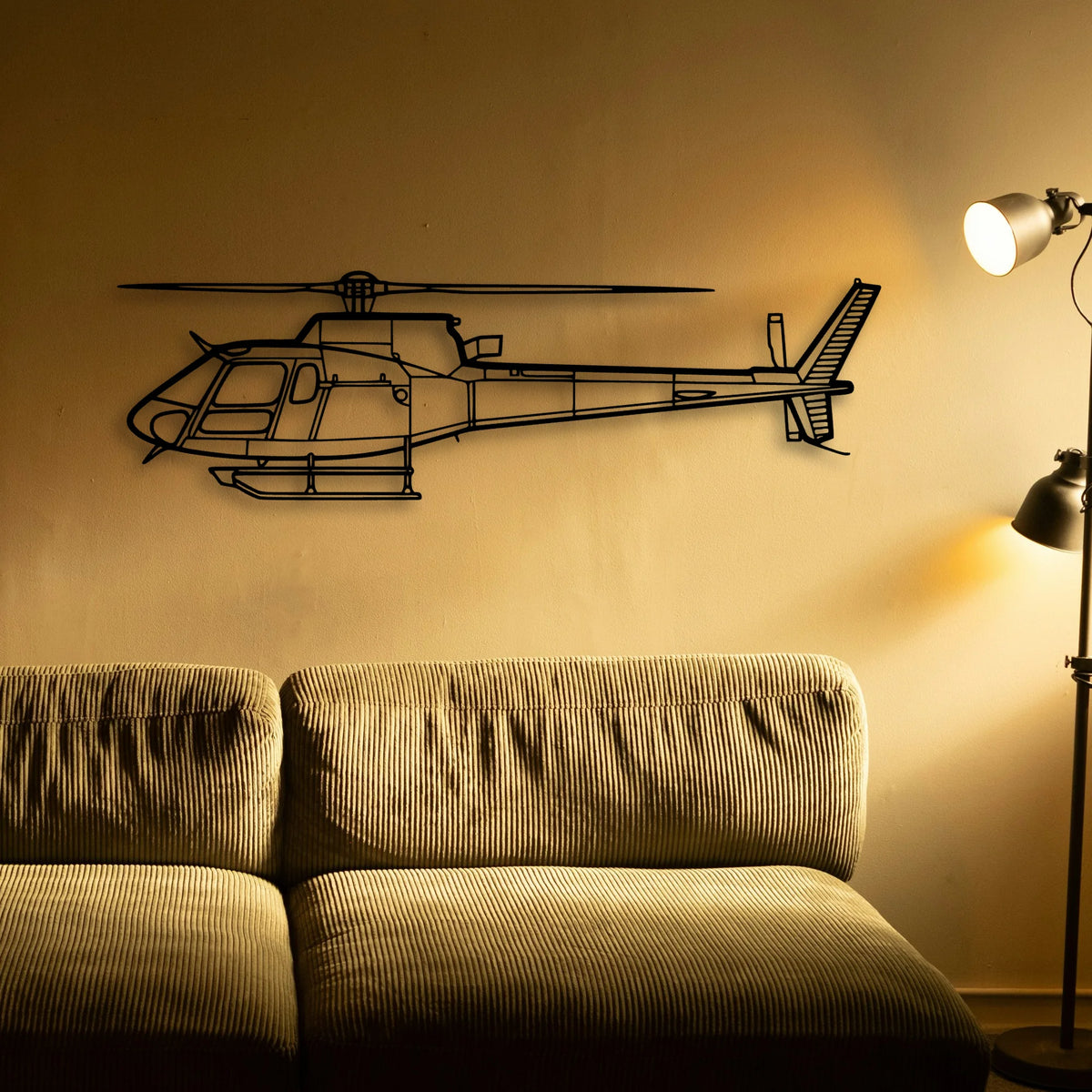 T 6G Texan 2 Classic Aircraft Silhouette Metal Wall Art - Tinvibe