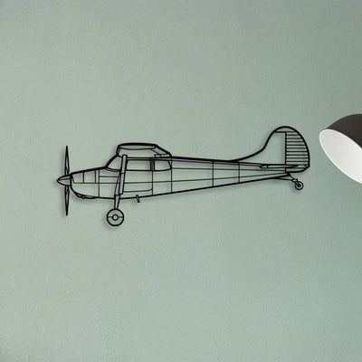 Tempest Classic Aircraft Silhouette Metal Wall Art - Tinvibe