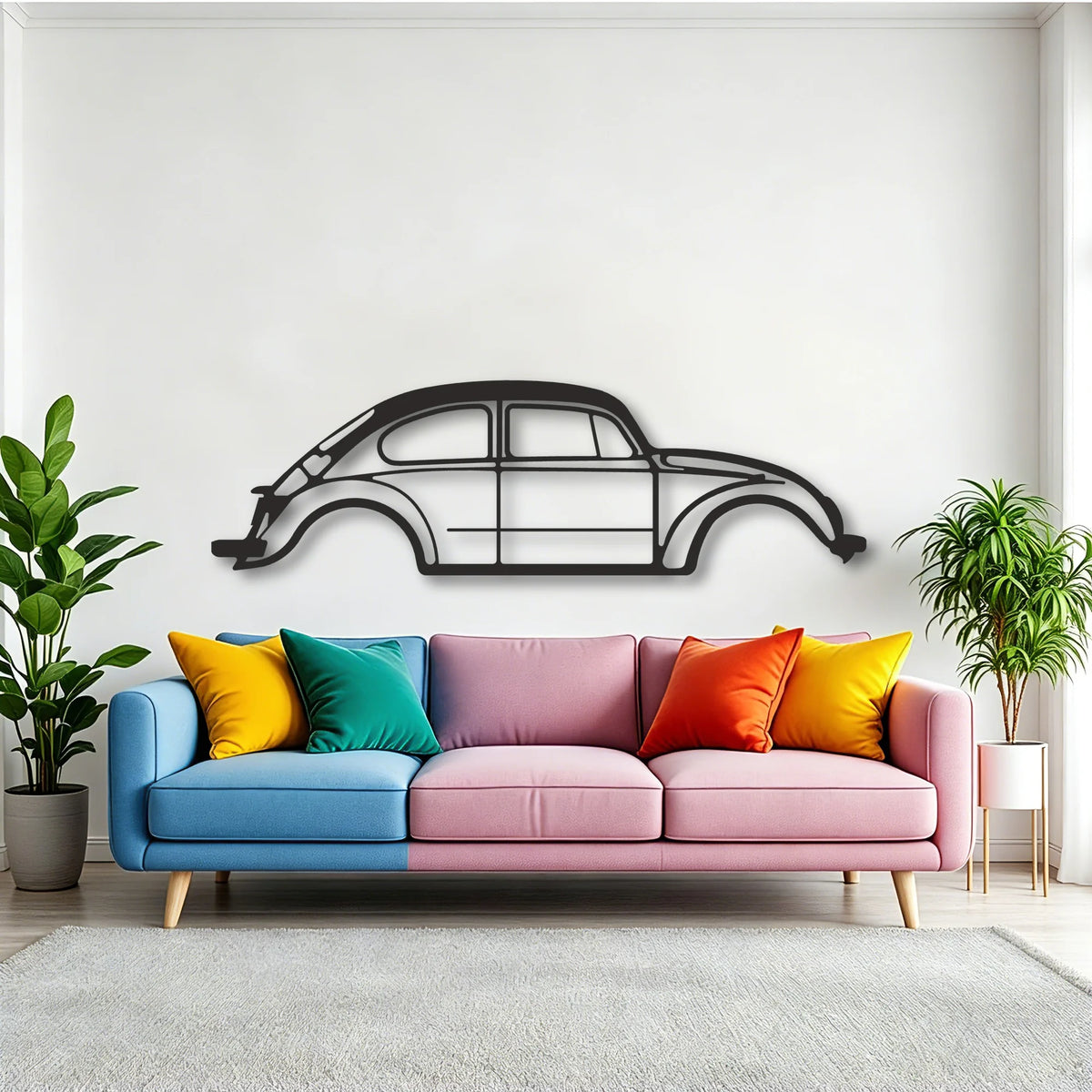 Tosbiq Classic Silhouette Metal Wall Art - Tinvibe