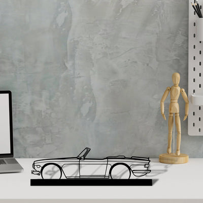 tr6-1974 Silhouette Metal Art Stand - Tinvibe
