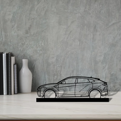 urus Silhouette Metal Art Stand - Tinvibe