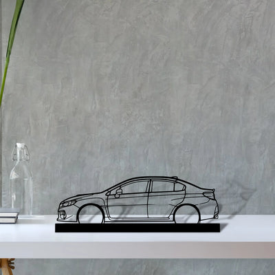 wrx-sti-2018 Silhouette Metal Art Stand - Tinvibe