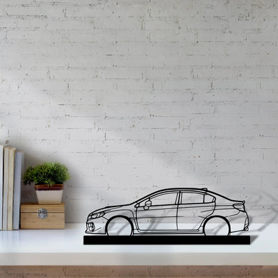 wrx-sti-2018 Silhouette Metal Art Stand - Tinvibe
