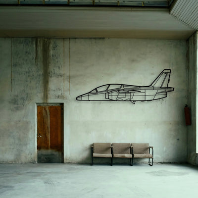 WT9 Dynamic Classic Aircraft Silhouette Metal Wall Art - Tinvibe