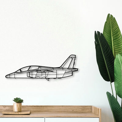 WT9 Dynamic Classic Aircraft Silhouette Metal Wall Art - Tinvibe