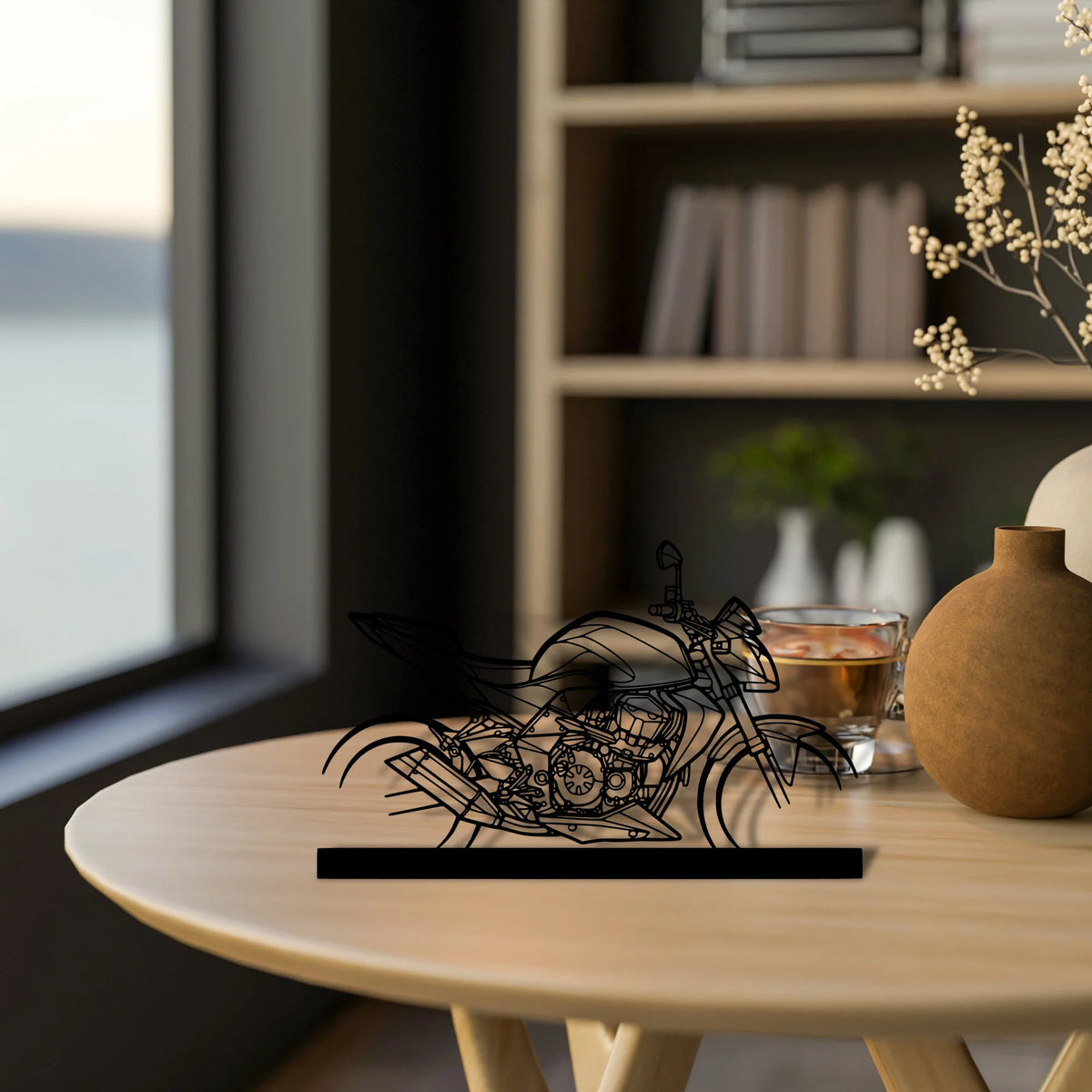z750-2008-2 Silhouette Metal Art Stand - Tinvibe